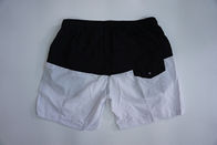 Quick Dry Nylon Men Board Shorts With Elastic Waistband / Pockets Silkscreen Printing