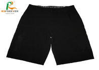 Lightweight Blank Custom Board Shorts , Polyester Mens Swim Trunks Black Color