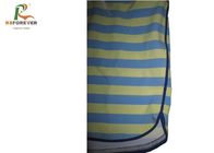 Waterproof Striped Womens Board Shorts Sublimated Surf Beach Wear With Zipper