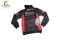 Polyester Crop Top Hooded Sweatshirt Jacket With 3D Sublimation Printing