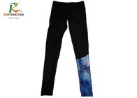 Colorful Printed Womens Sports Leggings Customized Material For Running