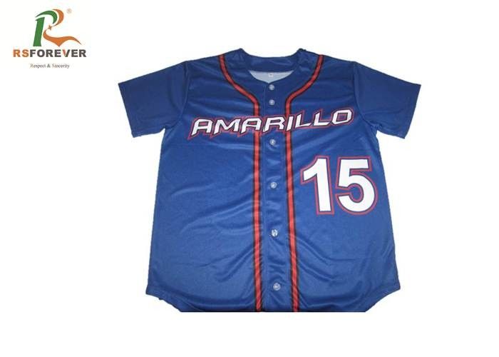 custom printed baseball jersey