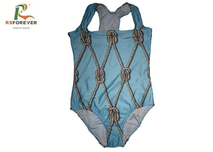 Quick Dry Sexy One Piece Bathing Suits For Girls Breathable Soft Feeling