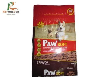 China 8 Colors Digital Custom Printed Bags Recycled Plastic Pet Dog Food Packaging factory