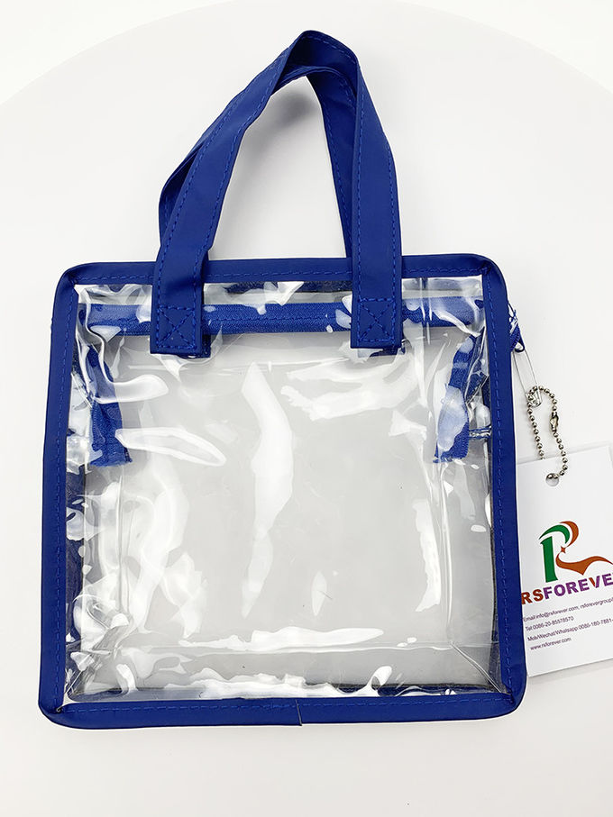 Professional Transparent  Travel Bag PVC Makeup Cosmetic Zipper Bag