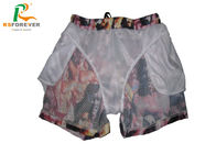 Polyester Printed Men Board Shorts With Mesh Full Sublimation Custom Size