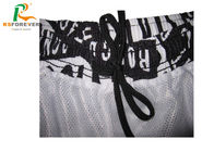 Mesh Lined Polyester Womens Board Shorts Custom Silk Screen Printing
