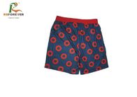 Summer Mens Hawaii Board Shorts For Children , Boys Swim Pants With Printed Label