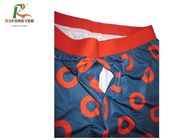 Summer Mens Hawaii Board Shorts For Children , Boys Swim Pants With Printed Label
