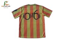 O Neck Breathable Custom Printed T Shirts For Sports Wear Spandex Uniform