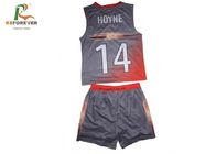 Sublimation Tank Top Custom Youth Basketball Uniforms For Team Plus Size