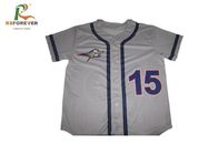 100 Polyester Custom Team Sportswear White Baseball Jersey Sublimation Printing