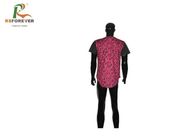 Custom Black And Red Baseball Jersey , Summer Polyester Baseball Shirts