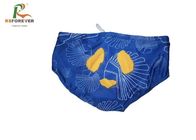 Custom Made Sexy Mens Bikini Swimwear Blue Swimming Briefs Water Repellent