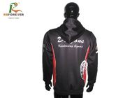 Fashional Custom Sublimated Polyester Hooded Jacket Waterproof Printed Pullover