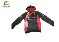 Polyester Crop Top Hooded Sweatshirt Jacket With 3D Sublimation Printing