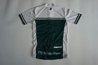Bespoke Mens Printed Cycling Jerseys With Pockets Short Raglan Sleeve