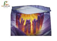 Various Styles Smooth Custom Printed Clothing Purple Throw Pillow Covers 3D Printing