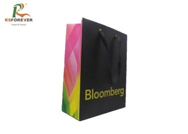 Fancy Custom Printed Bags Luxury Paper Packaging Lamination With Logo Printing