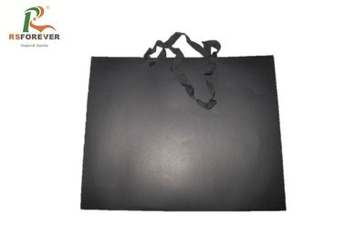 Flexo Printed Paper Carrier Bags , Luxury Paper Shopping Bags Gift Package