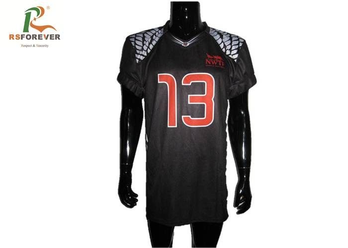 Football Jersey Shirts Custom Team Sportswear Quick Dry 100 Percent Polyester